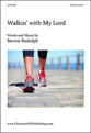 Walkin' with My Lord SATB choral sheet music cover